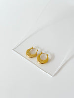 Sunburst Engraved - Jas | Hoop Earrings - Jas | Perfect On You