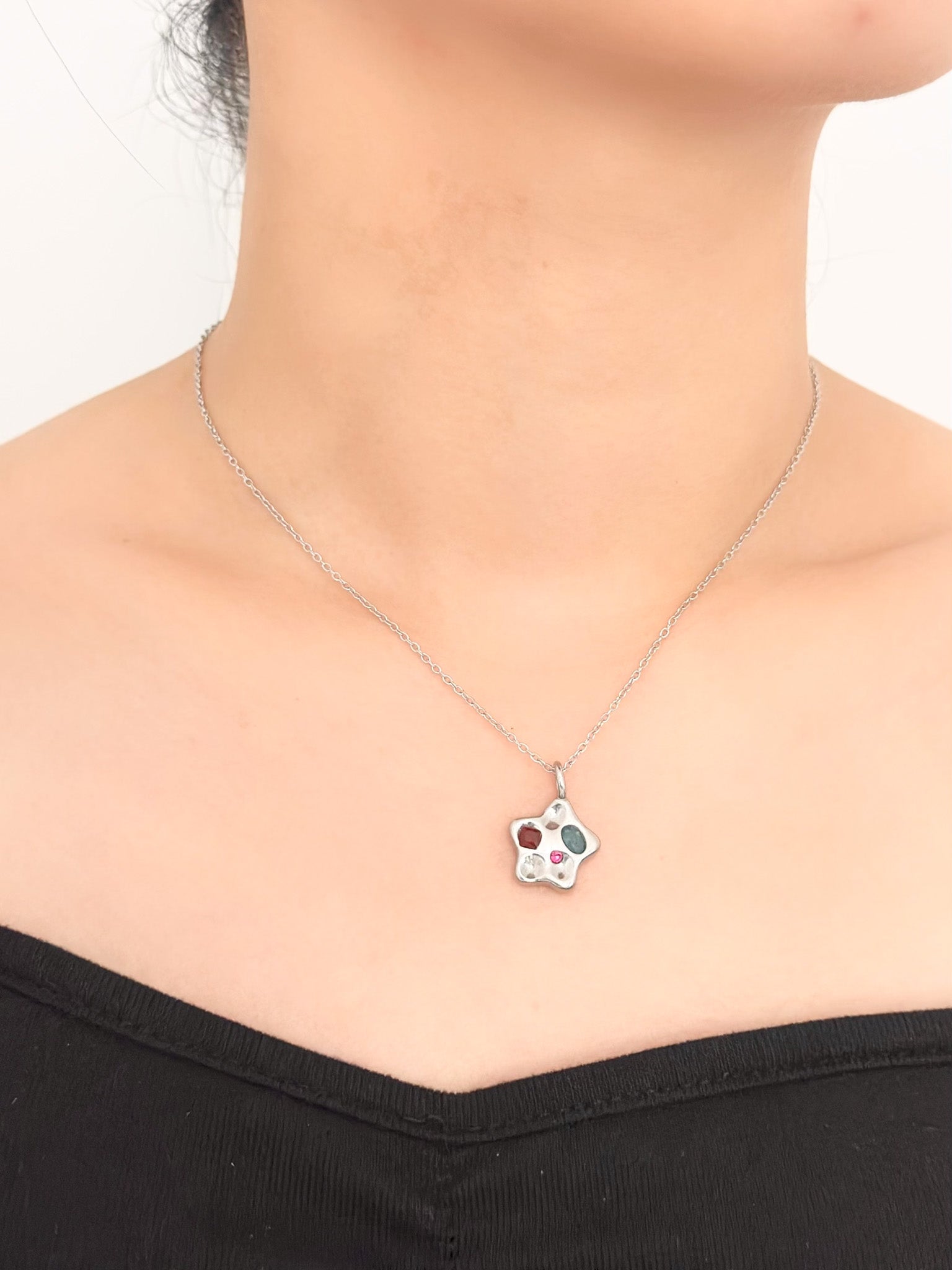Twilight Star - JAS | Silver necklace - Jas | Perfect On You