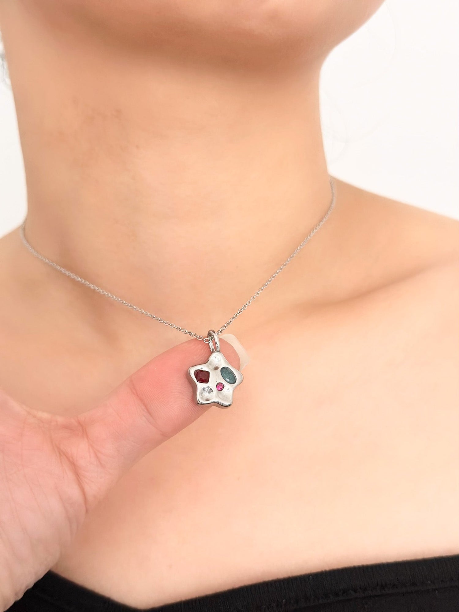 Twilight Star - JAS | Silver necklace - Jas | Perfect On You