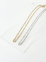 Twist Chain Necklace - Jas | Gold & silver necklace - Jas | Perfect On You