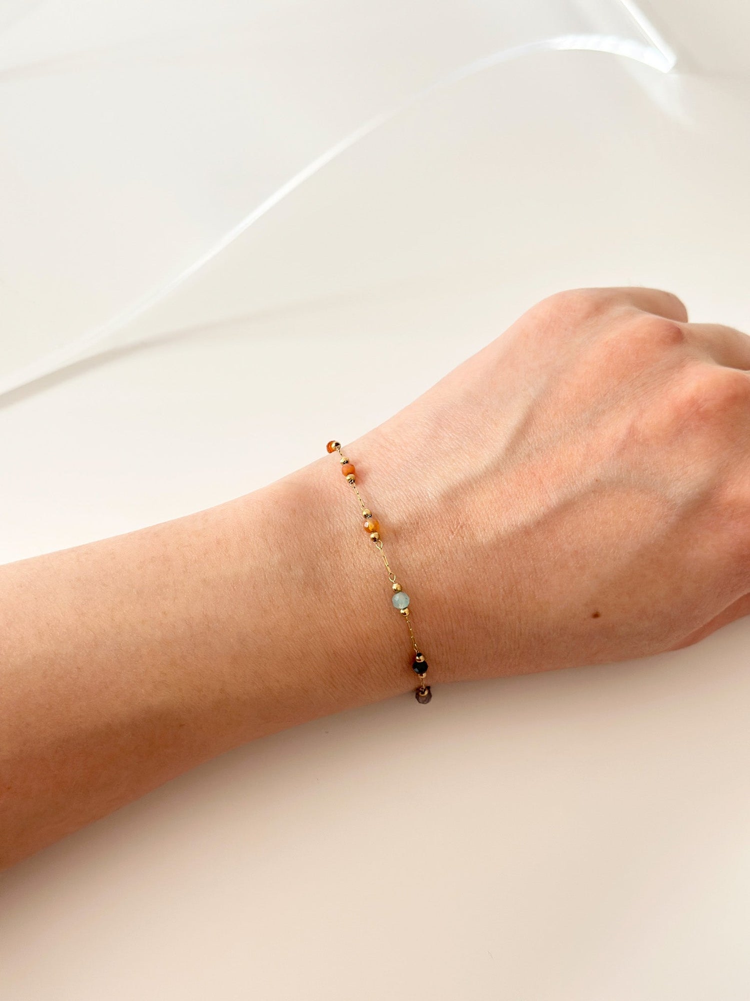 Vintage Beaded Bracelet - Jas | Gold bracelet - Jas | Perfect On You