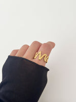 Wave Crest Ring - Jas | Gold Ring - Jas | Perfect On You