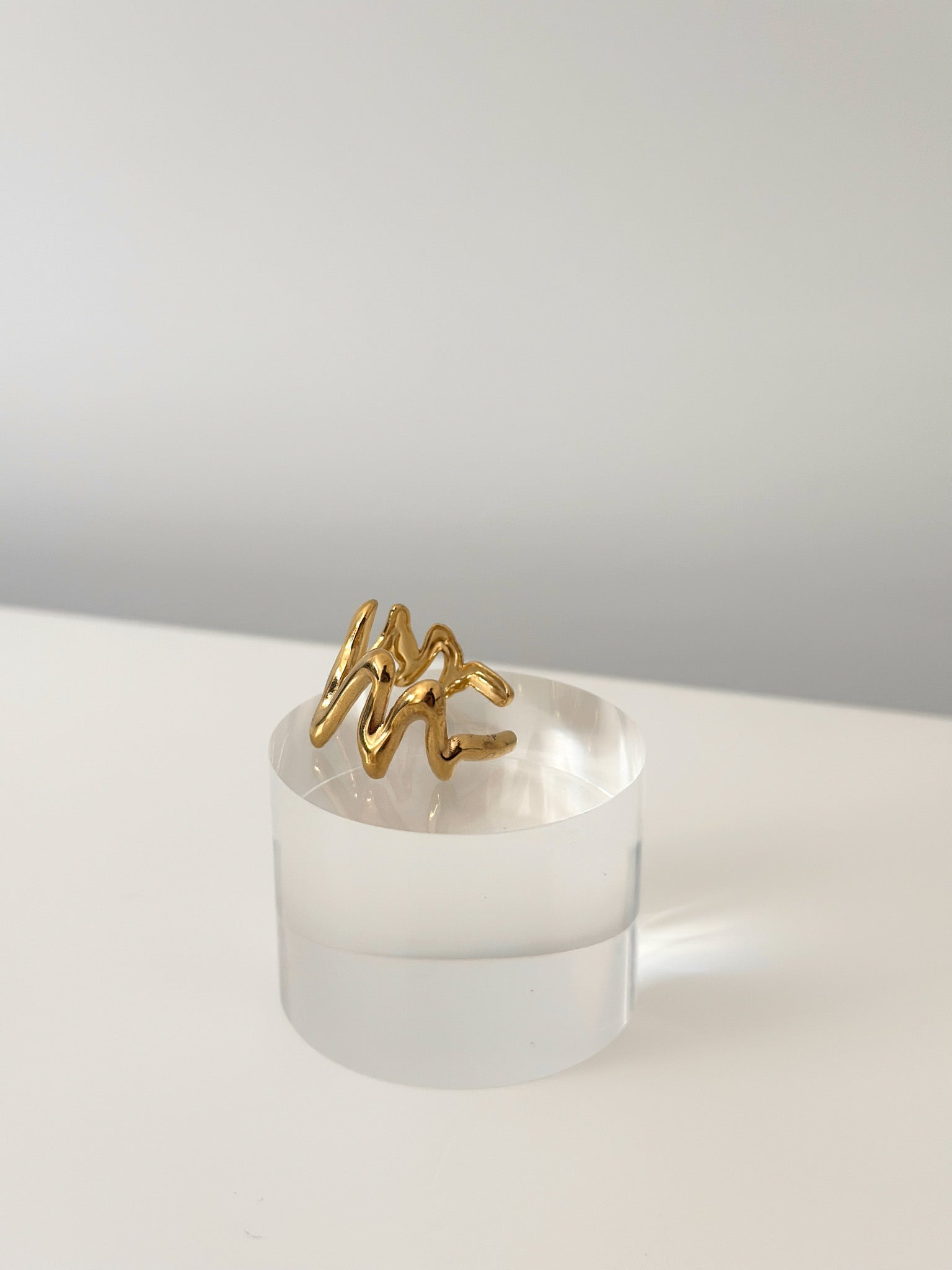 Wave Crest Ring - Jas | Gold Ring - Jas | Perfect On You