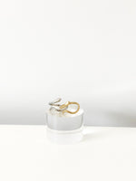 Wave Duo Ring - Jas | Gold & silver ring - Jas | Perfect On You