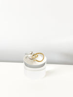 Wave Duo Ring - Jas | Gold & silver ring - Jas | Perfect On You