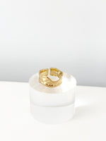 Wave Whisper Ring - Jas | Gold & silver ring - Jas | Perfect On You