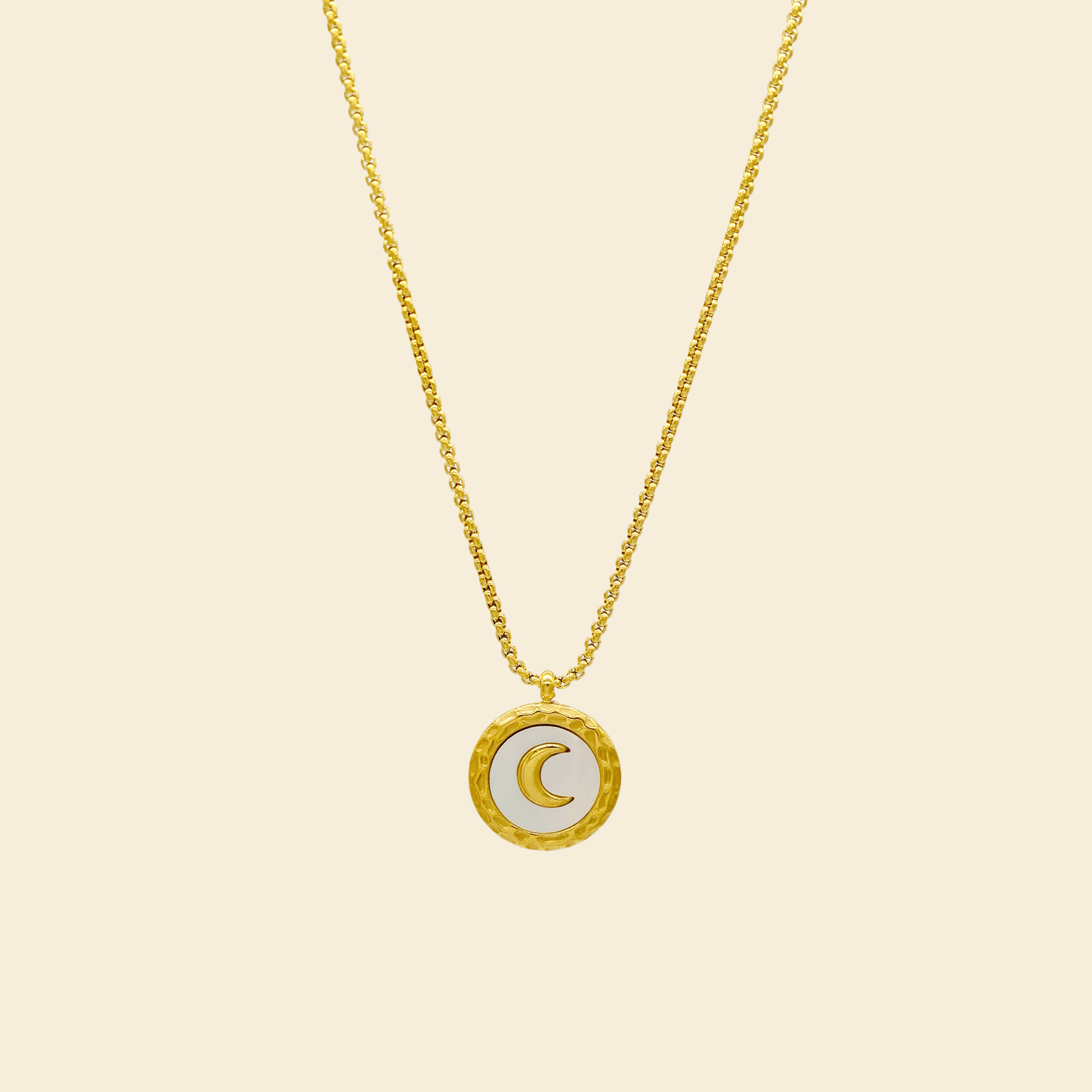 White moon Necklace - My Store - Jas | Perfect On You