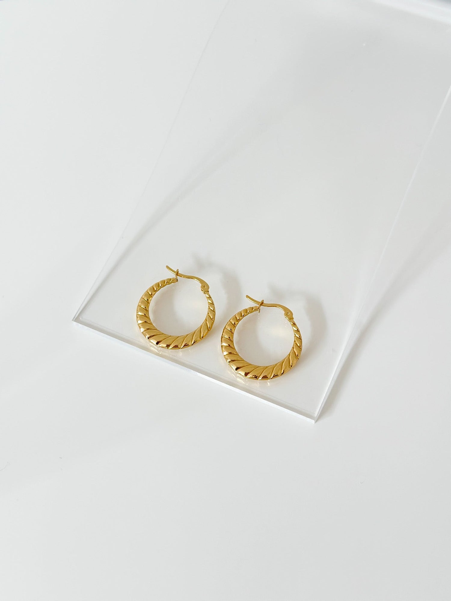 Wisted Rope - Jas | Hoop Earrings - Jas | Perfect On You