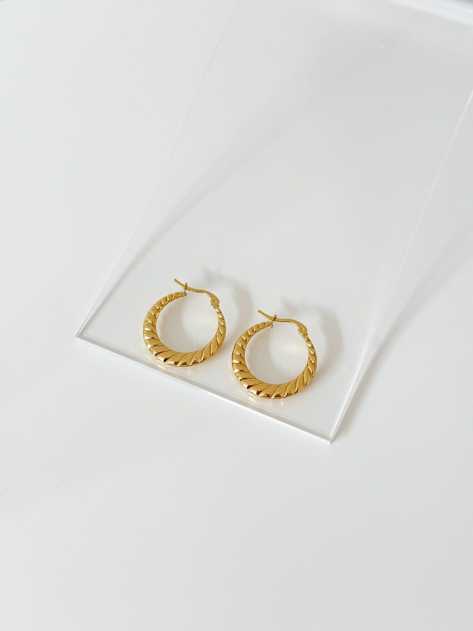 Wisted Rope - Jas | Hoop Earrings - Jas | Perfect On You