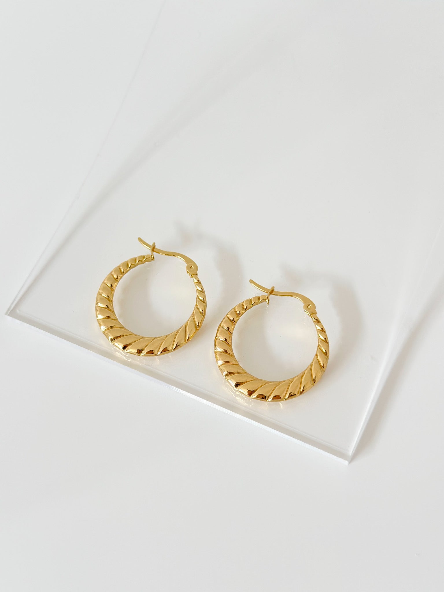 Wisted Rope - Jas | Hoop Earrings - Jas | Perfect On You