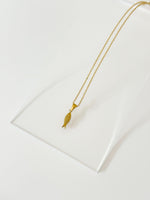 XIchthys Fish Symbol Necklace - Jas | Gold necklace - Jas | Perfect On You